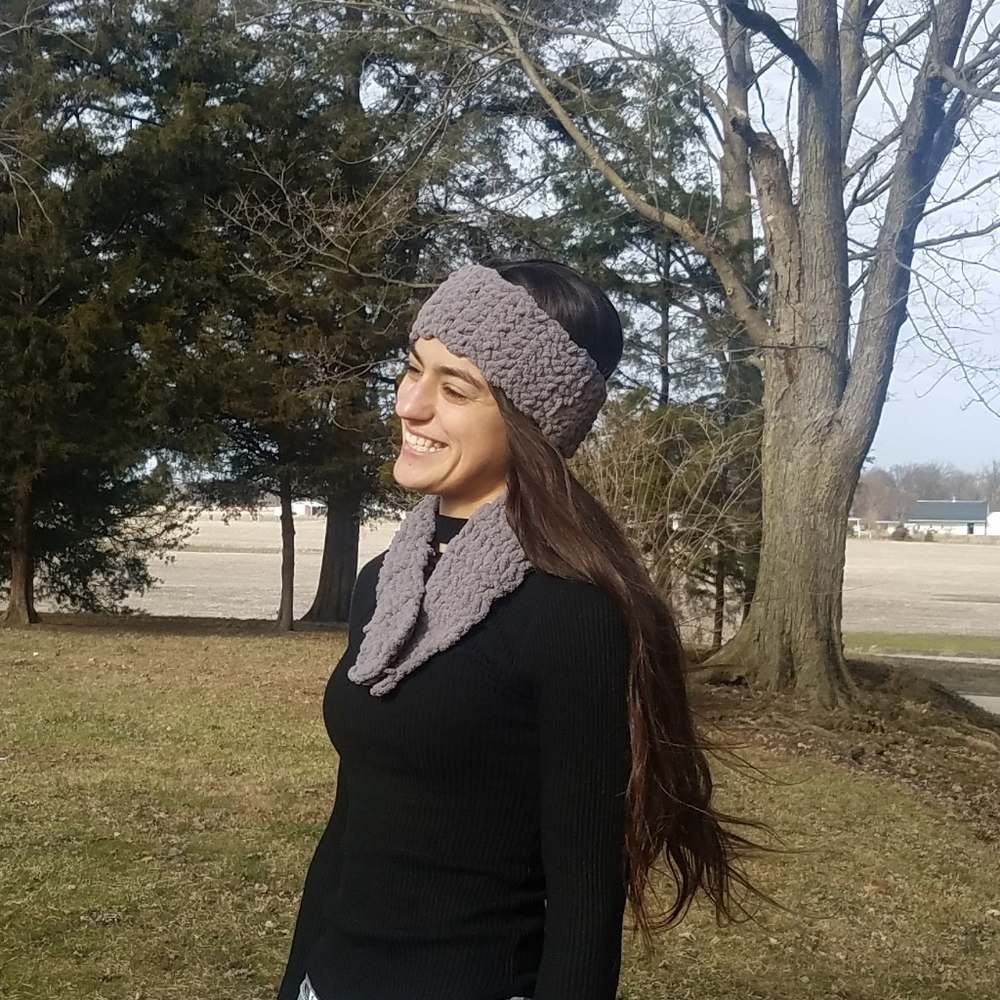 Head Band & Infinity Scarf Set